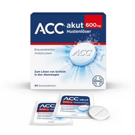 ACC Akut effervescent tablets 600 mg Lions Pharmacy PZN 00520917