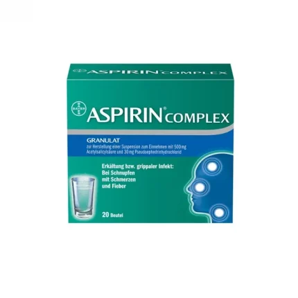 Aspirin Complex PZN 04114918 Bayer Löwen Apotheke Lions Pharmacy