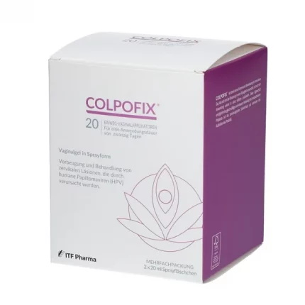 A box Colpofix vaginal gel presented by Lions Pharmacy