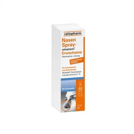 Nasal spray Ratiopharm 15 ml adults 00999848 Lions Pharmacy