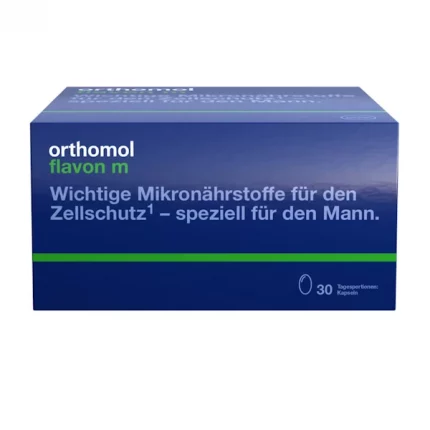 orthomol flavon m product packshot lions pharmacy