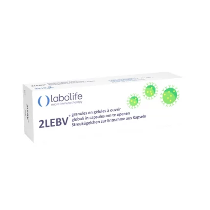 The image shows a package Labo Life 2L EBV or 2LEBV by German Pharmacy24