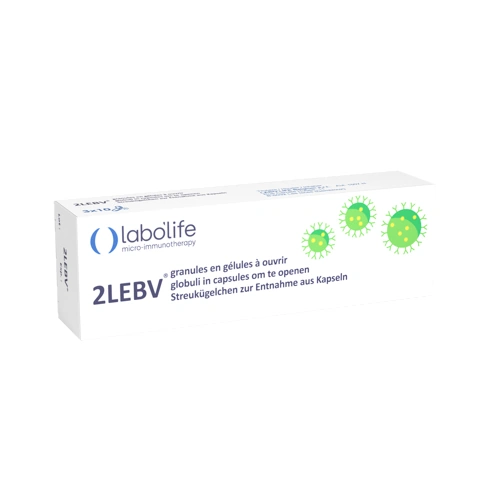 The image shows a package Labo Life 2L EBV or 2LEBV by German Pharmacy24
